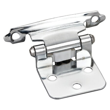 Hardware Resources Traditional 1/2In. Overlay Hinge W/ Screws - Polished Chrome P5011PC-R